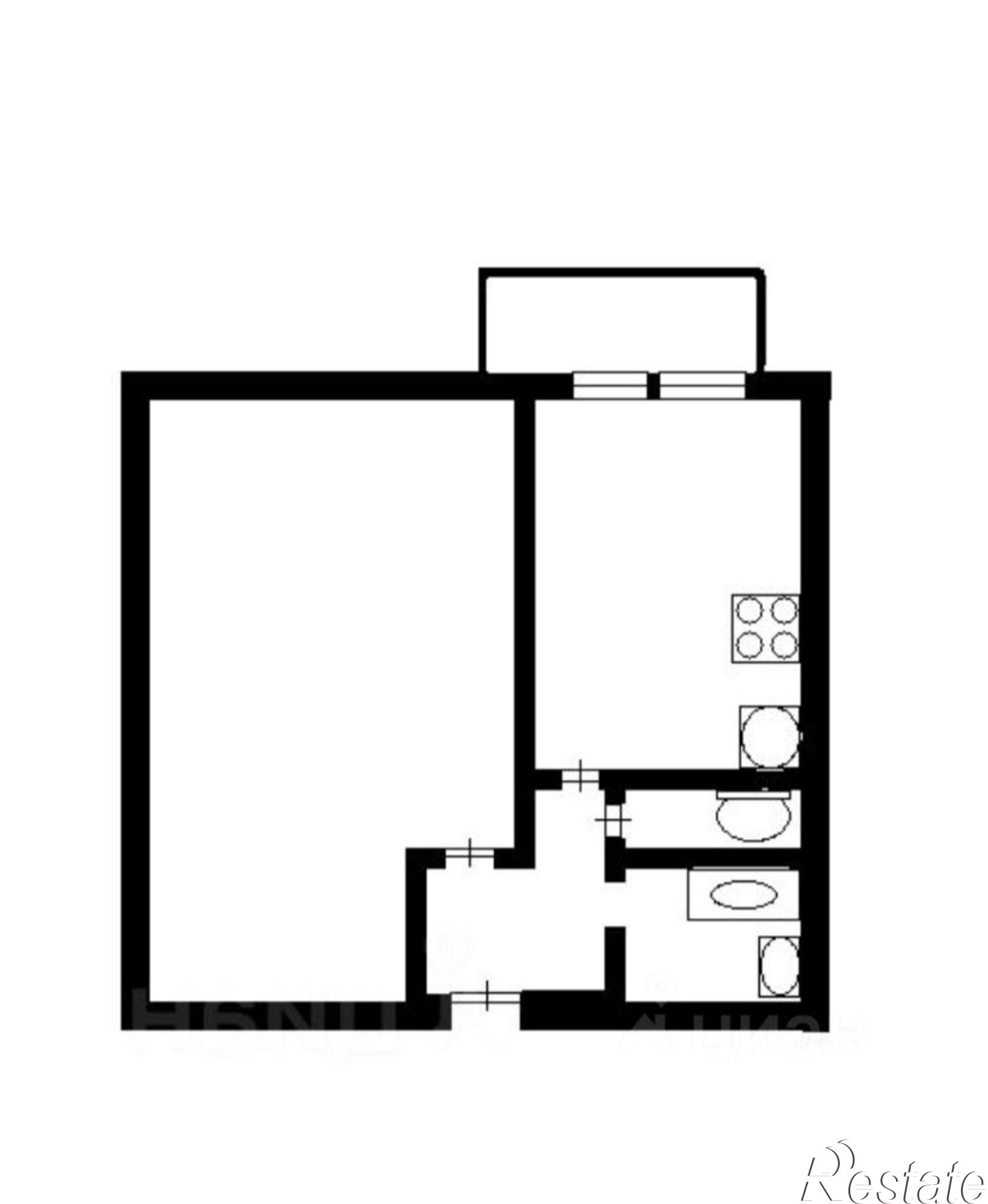 Купить квартиру за 1 000 000 рублей на Волгоградская улица, 14