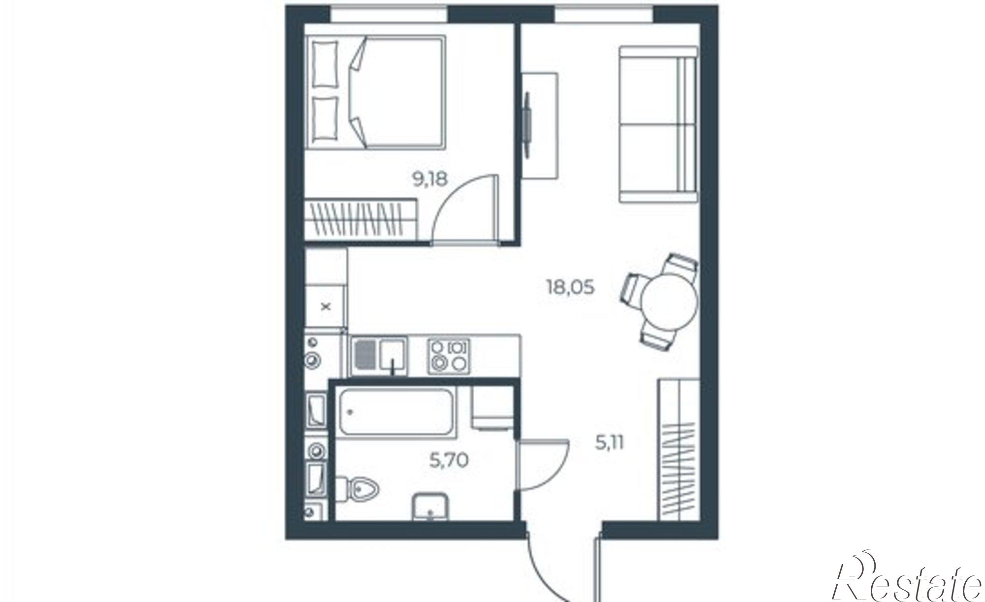 Купить квартиру за 6 240 000 рублей на Астрахань, Бакинская улица, 65