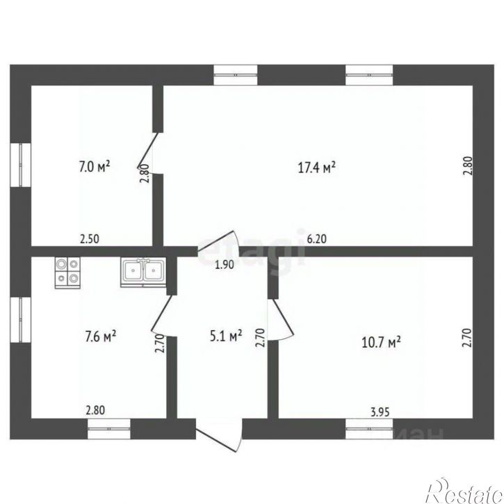 3-комн квартира ул Школьная, 9,  д. 9