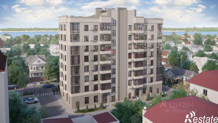 1-комн квартира в новом доме Московская улица, 82