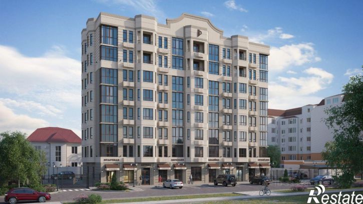 1-комн квартира в новом доме Московская улица, 82