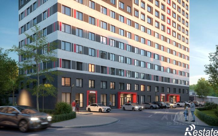 1-комн квартира в новом доме улица Татищева, 2Б